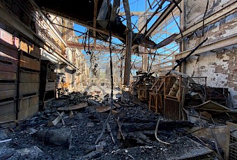 Brandschaden eines metallverarbeitenden Betriebs